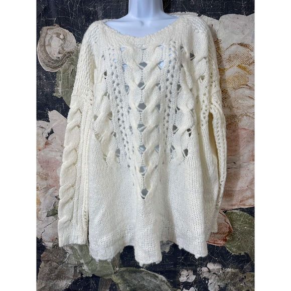 New Free People Follow Me Sweater Size Small - Picture 2 of 5